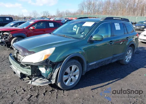 2010 Subaru Outback 2.5I Limited from USA, damaged, VIN 4S4BRBKC8A3361750